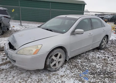 2005 Honda Accord 2.4 Ex из США, поврежденный, VIN 1HGCM56745A145726